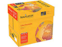 Folios baratos, papel A4 120 grs. Navigator Colour Documents, Portes gratis - Foto 2