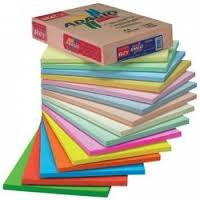 Folios de Colores A4 80gr, Papel A4 80gr de Colores 500 hojas por paquete,PASTEL