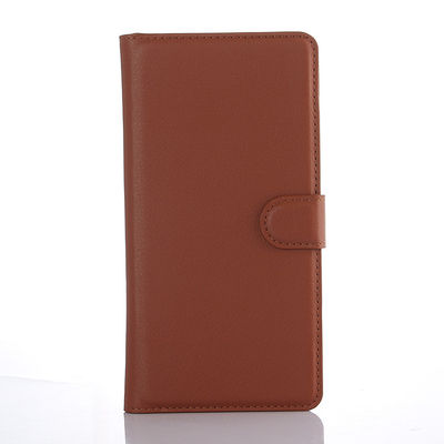For Sony XPERIA C5 ultra PU litchi Leather Case Cover (9 colors)