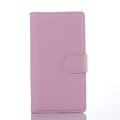 For SONY Xperia Z5 Compact PU litchi Leather Case Cover (9 colors)