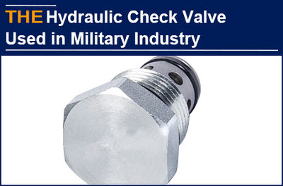 For the hydraulic check valve with 3 high requirements used in military industry
