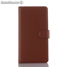 For ZTE V3 PU litchi Leather Case Cover (9 colors)