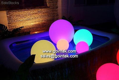 forma de bola conduziu a Luz para festa ao ar livre - Foto 2