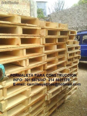 Formaleta para construcción en madera