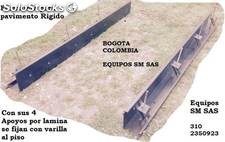 Formaleta para placa piso concreto con vena despachos a todo el pais Bogota Colo