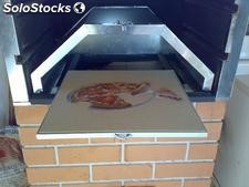 Forno para pizza p/usar na sua churrasqueira a carvão