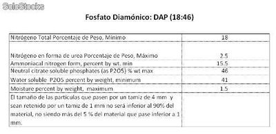 Fosfato Diamónico dap,fertilizantes - Foto 2