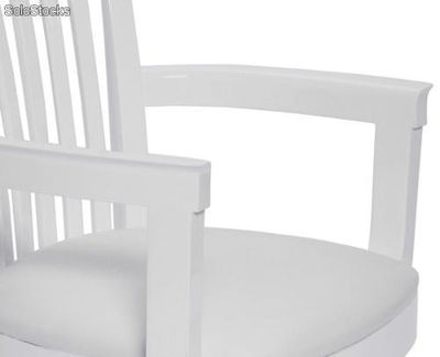 Fotel biurowy classic white - Zdjęcie 4