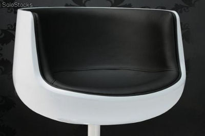 Fotel combo biało-czarny - Zdjęcie 3