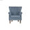 Fotel DKD Home Decor 74 x 75 x 87 cm Drewno kauczukowe Błękitne niebo - 5