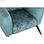 Fotel DKD Home Decor 75 x 71 x 71 cm Czarny Metal Kolor Zielony - 2