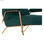 Fotel DKD Home Decor 8424001795499 Złoty Metal Poliester Kolor Zielony (69 x 90 - 4