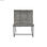 Fotel DKD Home Decor Czarny Szary Metal 66 x 71 x 77 cm - 2