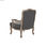 Fotel DKD Home Decor Szary Drewno Brązowy Poliester (70 x 66 x 95,5 cm) - 2