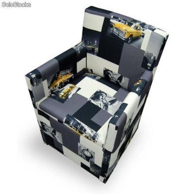 Fotel pełny 84 cm - ciekawy design
