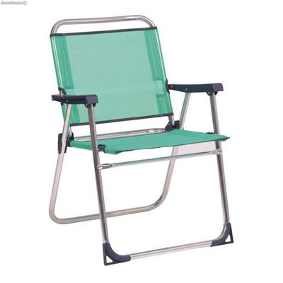 Fotel plażowy Alco 631 ALF/30 Aluminium Stała Kolor Zielony 57 x 78 x 57 cm (57