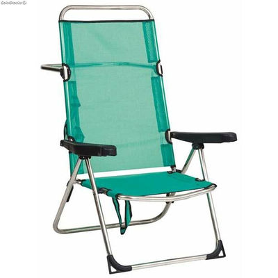 Fotel plażowy Alco Kolor Zielony 65 x 60 x 100 cm