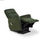 Fotel rozkładany Astan Hogar Relaks Kolor Zielony Aksamit - 3