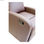 Fotel rozkładany Astan Hogar Relaks Ręczne Czekolada Skóra syntetyczna - 4