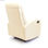 Fotel rozkładany Astan Hogar Relaks Ręczne Krem Skóra syntetyczna - 3
