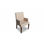Fotel Toruń wąski 98 cm z przeszyciami pionowymi - 1