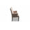 Fotel Toruń wąski 98 cm z przeszyciami pionowymi - Zdjęcie 2