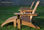 fotele drewniane składane - 1