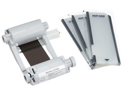 Fotolitos 150 unidades + cinta termica + 9 limpiadores para maquina de sellos - Foto 2
