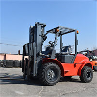 Four-wheel drive off-road forklift truck 3 tons 6 tons multi-functional loading