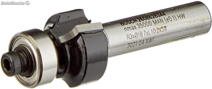 Bosch Fraise à rainurer droit 6 mm, D1 19 mm, L 19,5 mm, G 51 mm