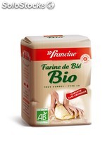 Francine Farine de blé T55 Bio : le paquet de 1 kg