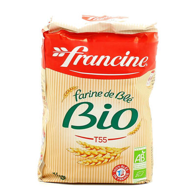 Francine Farine de blé T55 Bio : le paquet de 1 kg - Photo 3