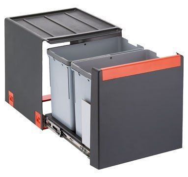Franke cube 40-2C automático 2 cubos gestión residuos