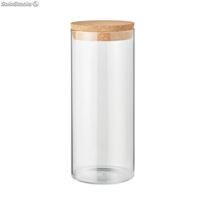 Frasco de vidro de 1 L transparente MIMO6270-22
