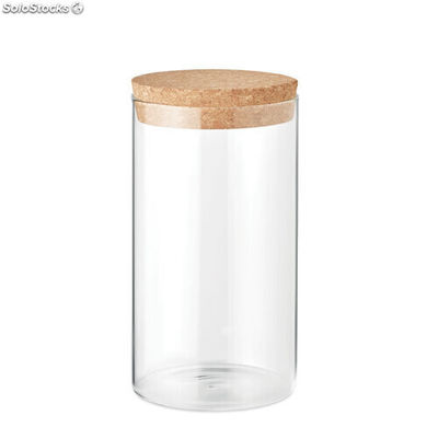 Frasco de vidro de 600 ml transparente MIMO6271-22