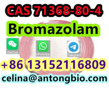 Free sample bromazolam 71368-80-4 pink color bromazolam 71368-80-4 for sale