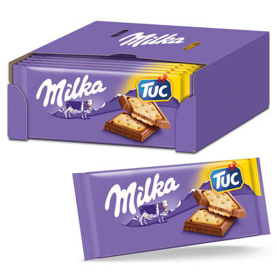 Free sample wholesale supplier Milka chocolate biscuits toy candy bulk custom - Foto 2