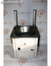 Freidora industrial automática a gas 900mm/35,6kw/55litros churros