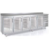 Frente mostrador refrigerado 5 puertas de cristal 3 metros coreco fmrv-300
