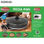 Frigideira para paella Pizza Pan multifuncional elétrica 40 cm 1500 w - 1