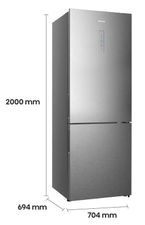 Frigorífico combi Hisense RB645N4BID 200 x 70 x 69.4 cm, No Frost MultiFlow,