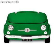Frigorífico Diseño Retro 500 Fiat Smeg SMEG500V Verde | Diseño capó coche |