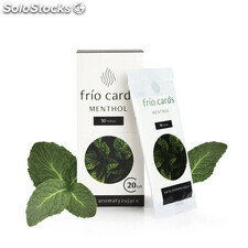 Friocards - Mentolowe karty aromatyzujące. Miętowe wkładki aromatyzujące