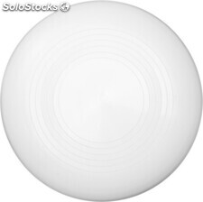 Frisbee o disco volador 25 cm con anillas en blanco