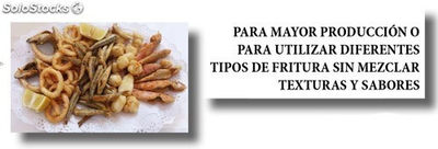 Friteuse Gastronorm triple Cuba F8 + 8 + 4 - Photo 2