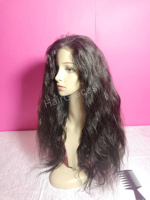 Front lace parruche con i capelli naturali, human hair lace wig - Foto 3