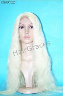 Front Lace Perruque Naturel Blond