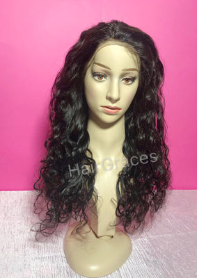 Front lace wig with thick human hair, lace front perruque naturelle - Photo 3