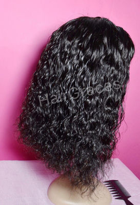 Front lace wig with thick human hair, lace front perruque naturelle - Photo 5
