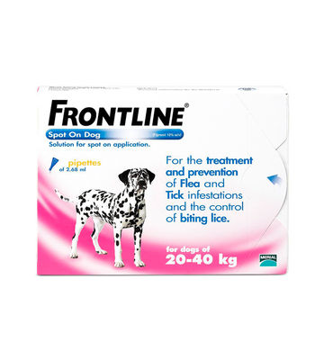 Frontline 20-40 kg 6.00 pipette